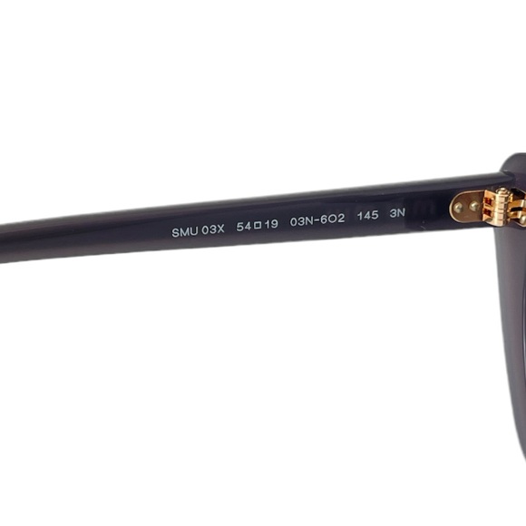 Miu Miu Women’s Sunglasses SMU 03X Cat Eye Gray Lens Blue - Picture 11 of 12